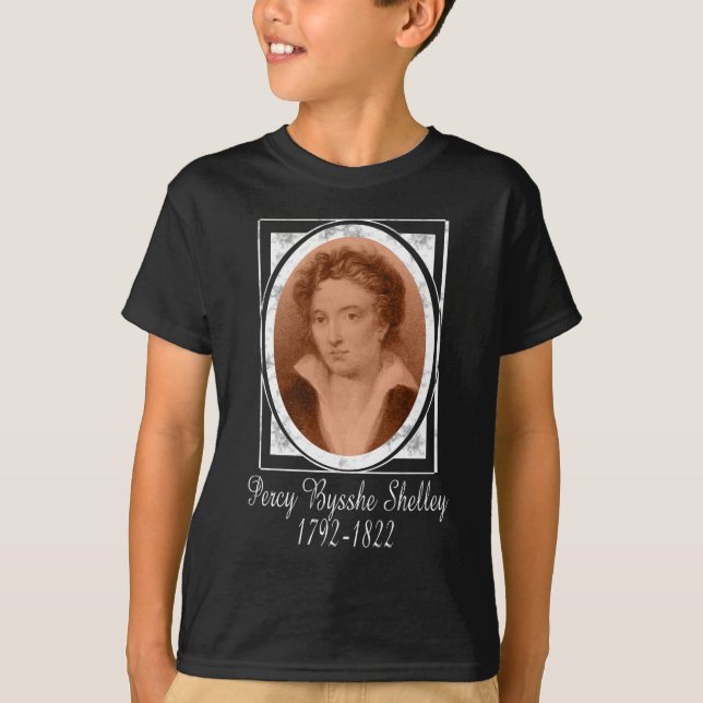 Percy Bysshe Shelley T-Shirt (Front)