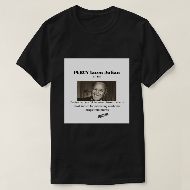PERCY L JULIAN T-Shirt (Design Front)