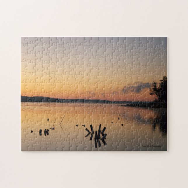 Percy Priest Lake Sunrise Jigsaw Puzzle (Horizontal)