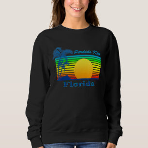 Perdido Key Florida Retro Tropical Beach Sunset Sweatshirt