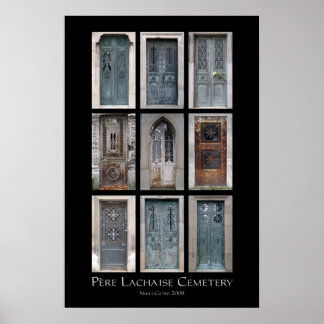 Père Lachaise Cemetery Crypt Print
