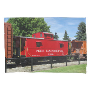 Pere Marquette Caboose A986 pillow case