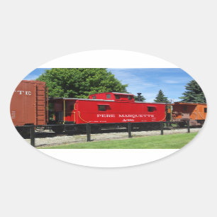 Pere Marquette caboose sticker
