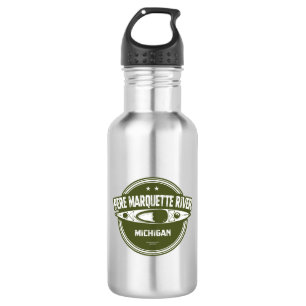 Pere Marquette River Michigan Kayaking 532 Ml Water Bottle