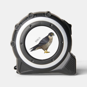 Peregrine falcon bird cartoon illustration 1