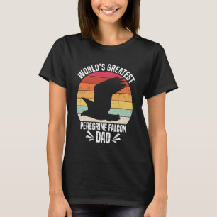 Peregrine Falcon  Bird of Prey  Wildlife Art Natur T-Shirt