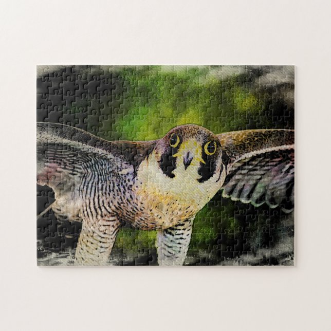Peregrine Falcon Jigsaw Puzzle (Horizontal)