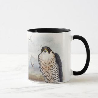 Peregrine Falcon John Gould Birds of Great Britain Mug