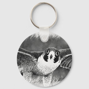 Peregrine Falcon Key Ring