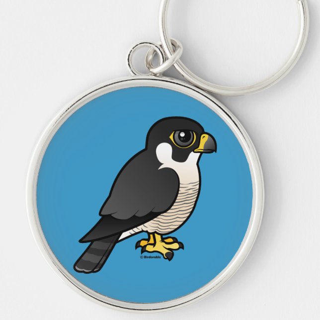 Peregrine Falcon Key Ring (Front)