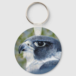 Peregrine Falcon Keychain