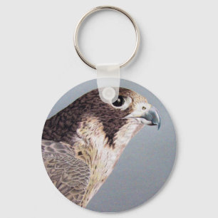 Peregrine Falcon Keychain