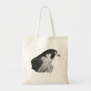 Peregrine Falcon-Pencil Tote Bag