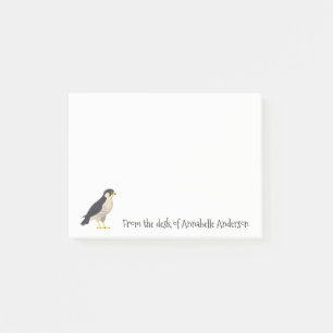 Peregrine Falcon Personalise Post-it Notes