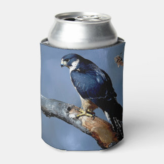 Peregrine Falcon Wildlife Art Can Cooler