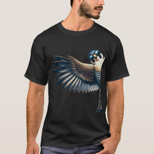 Peregrine Falcon With Sunglasses Funny Say Hi T-Shirt