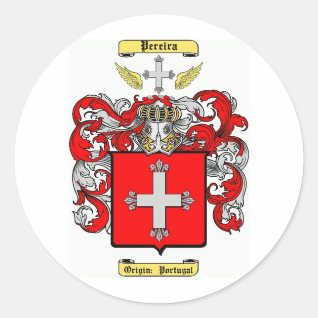 Pereira Classic Round Sticker (Front)