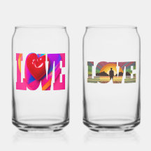 Perfect accessories love and life glasses