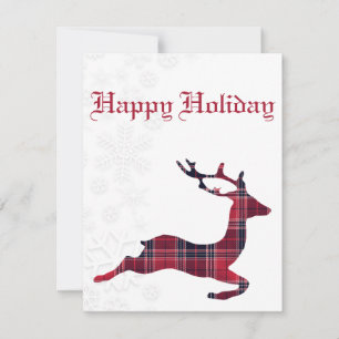 Perfect, Amazing Christmas Reindeer Holiday Card