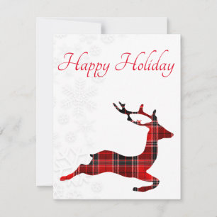 Perfect, Amazing Christmas Reindeer Holiday Card