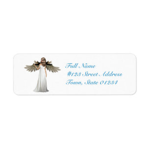Perfect Angel Return Address Label