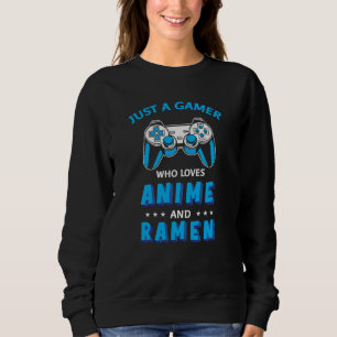 Perfect Anime, Video Games & Ramen Sweatshirt