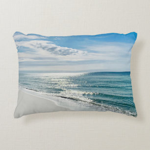 Perfect Beach Day My Happy Place Coastal Accent Pi Decorative Cushion