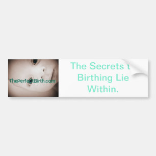 Perfect Birth Bumper Sticker
