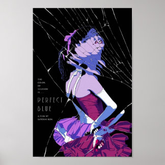 Perfect Blue 1997 Japanese Movie Art Poster