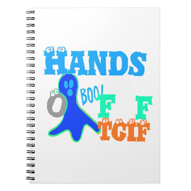 Perfect Boo! TGIF Thanks God Its Friday Hakuna Mat Notebook (Front)