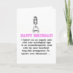 Perfect Cake birthday humour greeting card