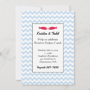 Perfect Catch Bridal Shower Invitations