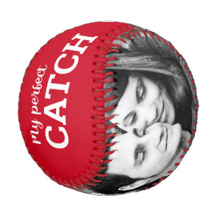 Perfect Catch Wedding Engagement Save the Date Baseball