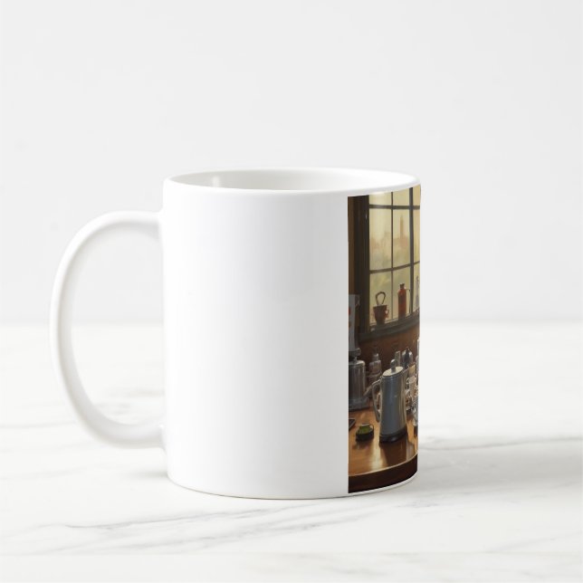 Perfect Coffee Break: Your Daily Dose of Joy Coffee Mug (Left)