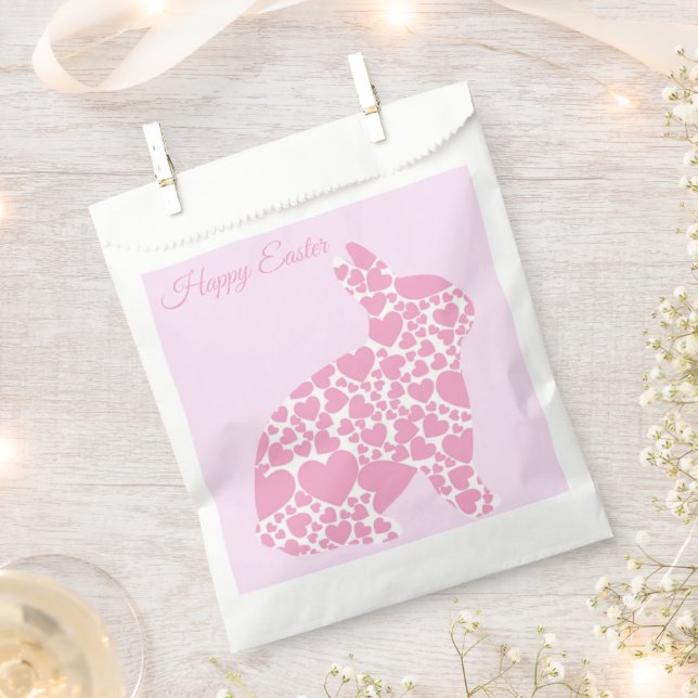 Perfect, Cool Happy Easter Bunny  Favour Bag (Clipped)