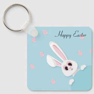 Perfect, Cool Happy Easter,  Bunny  Key Ring