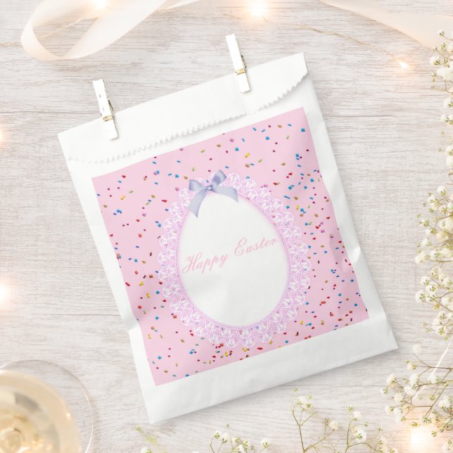 Perfect, Cool Happy Easter, Eggs Favour Bag (Clipped)