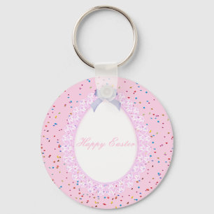 Perfect, Cool Happy Easter, Eggs Key Ring
