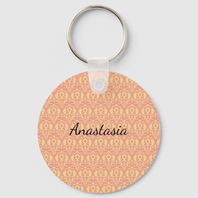 Perfect, Cool Pattern Frame  Key Ring (Front)