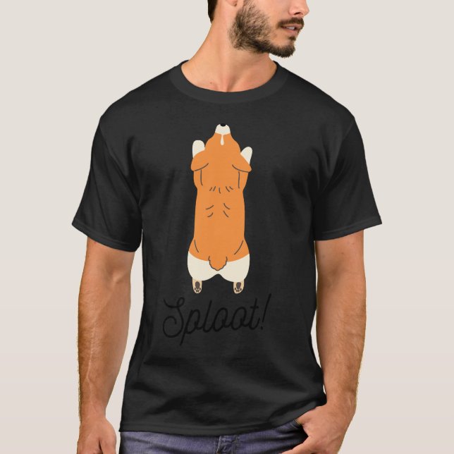 Perfect Corgi Sploot T-Shirt (Front)