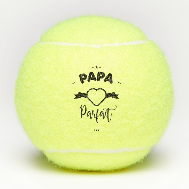 Perfect dad tennis balls (Front)