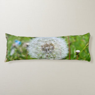 Perfect Dandelion – Botanical Macro Photography Body Cushion
