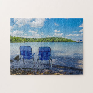 Perfect Day At The Lake Jigsaw Puzzle