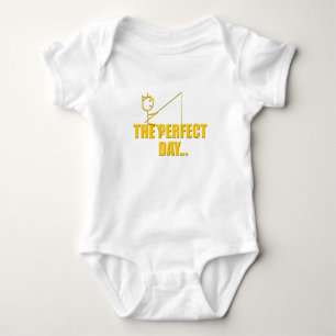 Perfect Day Fishing Baby Bodysuit