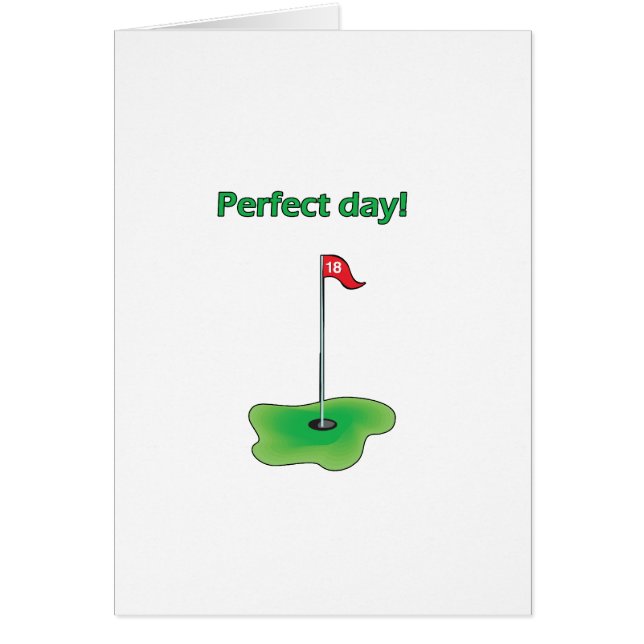 Perfect Day! Golf Design (Front)