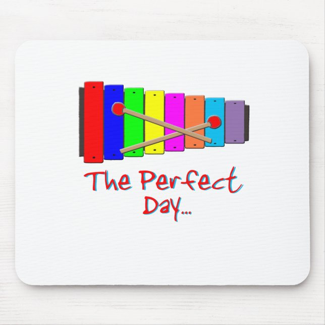 Perfect Day Xylophone Mouse Pad (Front)