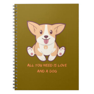 Perfect Designs for Dog Lovers & Pet Gifts Notebook