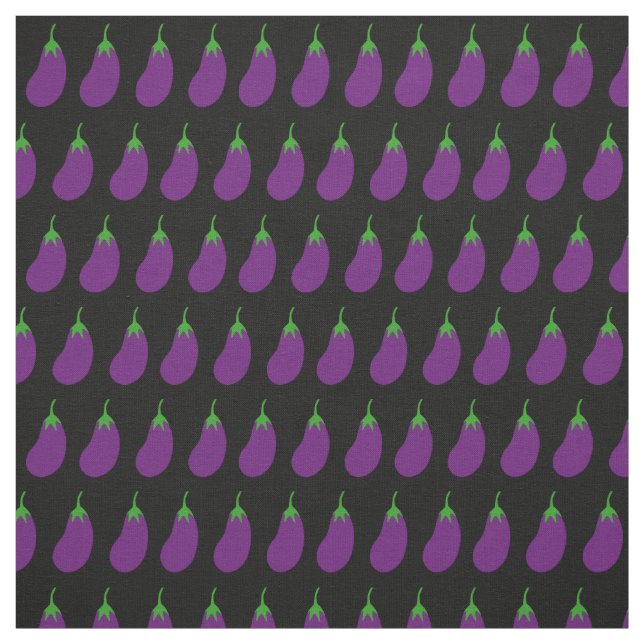 Perfect Eggplants Fabric (Swatch)