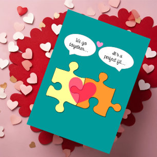 Perfect Fit Puzzle Valentine's Card