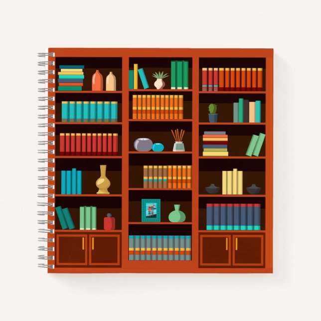  Perfect for Book Lovers & Writers Spiral Notebook (Front)